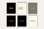 50 INSPIRING INSTAGRAM QUOTES, a Social Media Template by RB Boutique (Thumbnail 5 of 8)