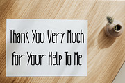 Happy Fun – High Monoline Font, a Font by Bercreative (Thumbnail 2 of 3)