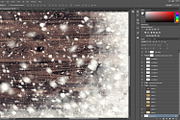 Snow overlay for your photo, a Texture Graphic by RM_design (Thumbnail 4 of 5)