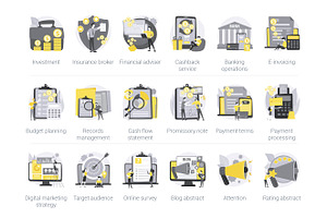 120 Business Illustrations Pack V.2