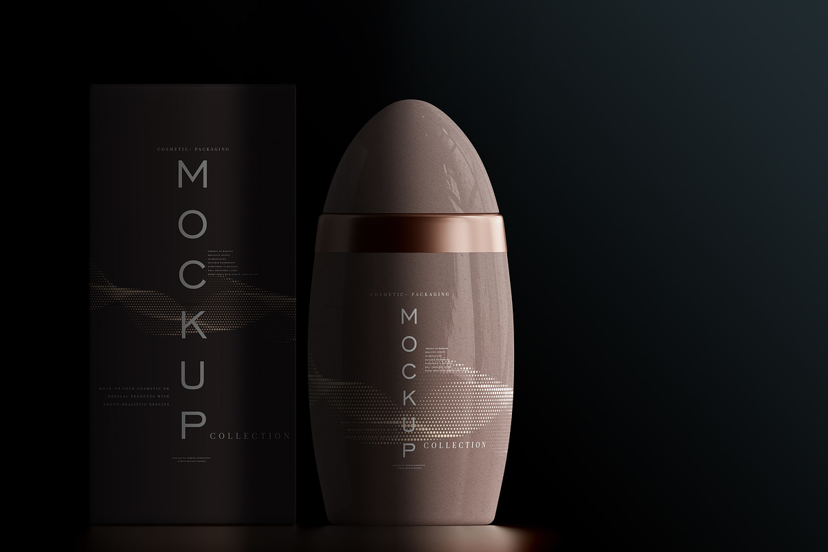 390+ Cosmetic Branding Mockup Scenes, a Cups & Container Mockup by pmvch (Photo 128 of 367)