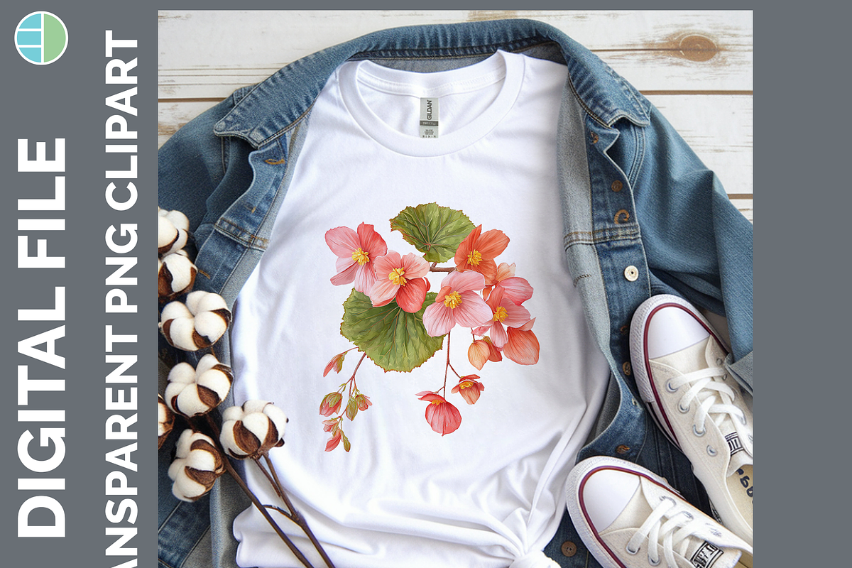Flower Illustration Bundle, 20 PNG, a Decorative Illustration by Enliven Designs (Photo 3 of 8)