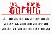 Nokrusa - Gothic Blackletter Font, a Blackletter Font by Dhabee (Thumbnail 5 of 16)