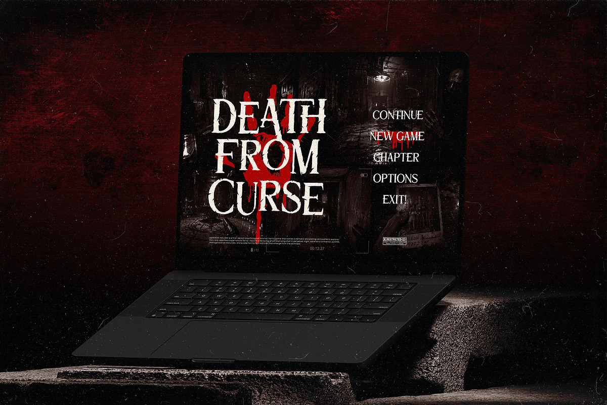 Thorncroft - Serif Grunge Horror, a Serif Font by Inviline.co (Photo 13 of 15)