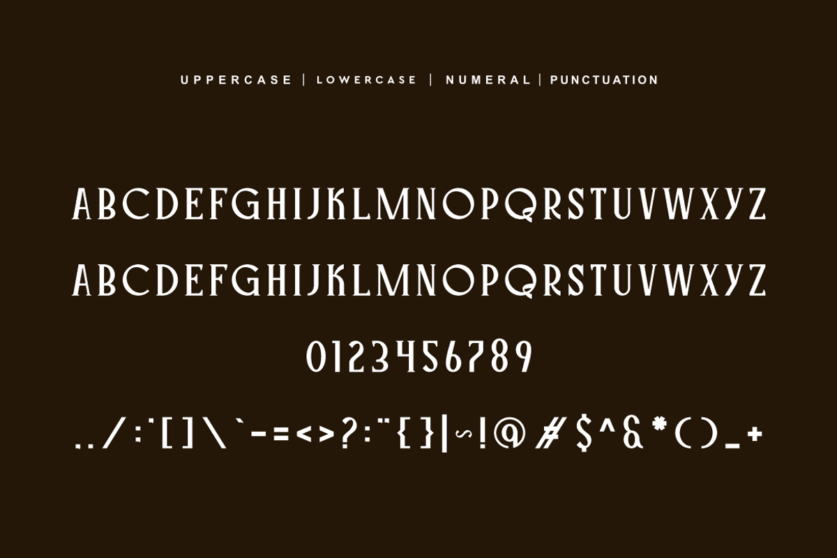 Grohko - Retro Font, a Serif Font by QR Design Studio (Photo 6 of 8)