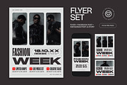 Fashion Week Event Flyer, a Flyer Template by graphicook (Thumbnail 1 of 3)