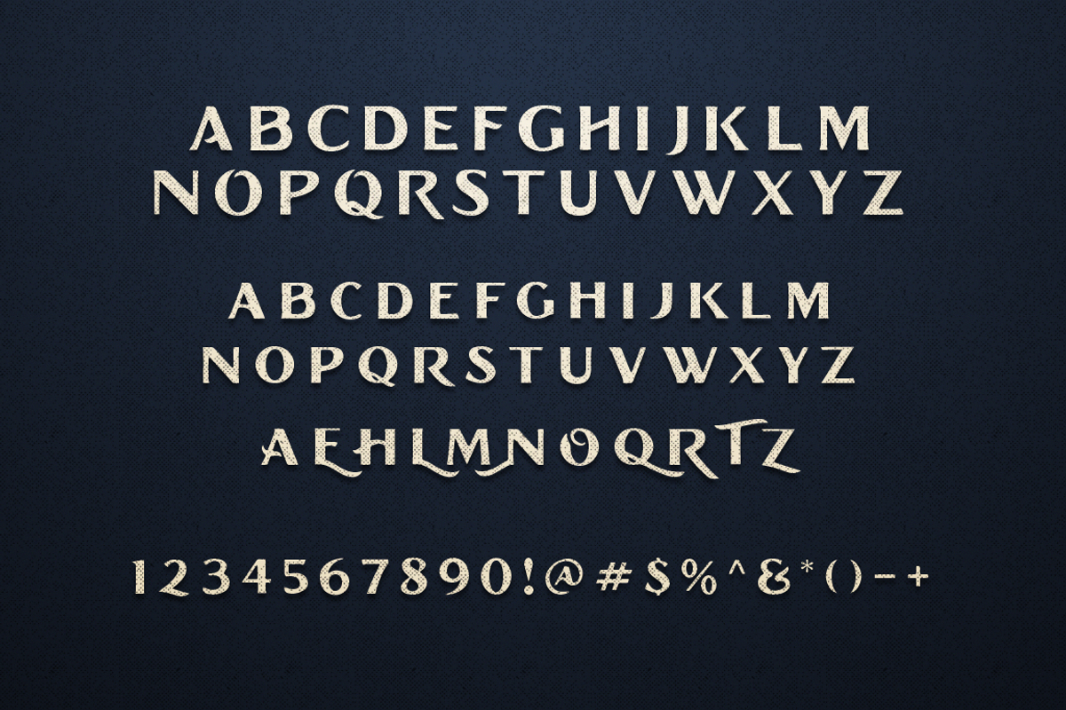 Grandesa Typeface preview 3