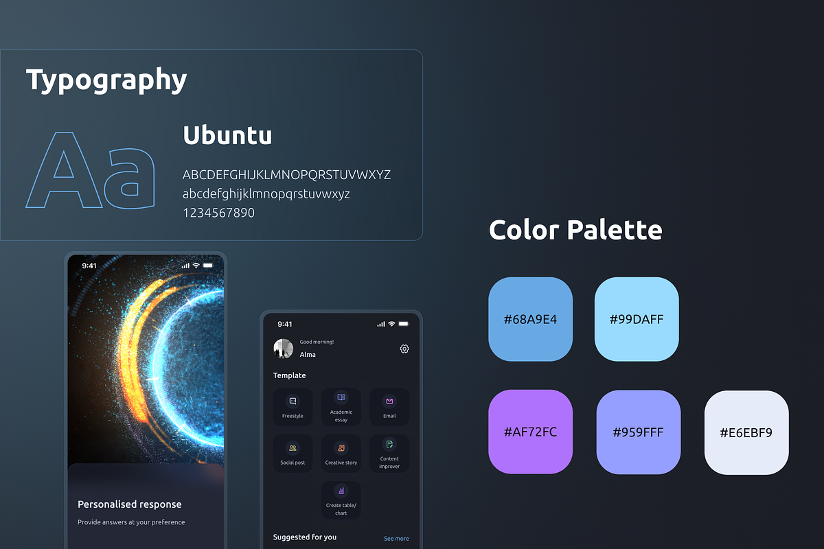 Hippoca - AI Chat Mobile app, a Templates & Theme by Capi Product (Photo 3 of 7)
