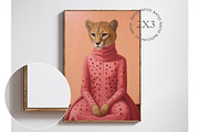 Framed floated canvas mockup, a Household Mockup by Artjafara (Thumbnail 3 of 5)