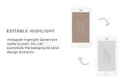Instagram Highlight Icons CANVA, a Social Media Template by Anna_Kresik (Thumbnail 4 of 4)