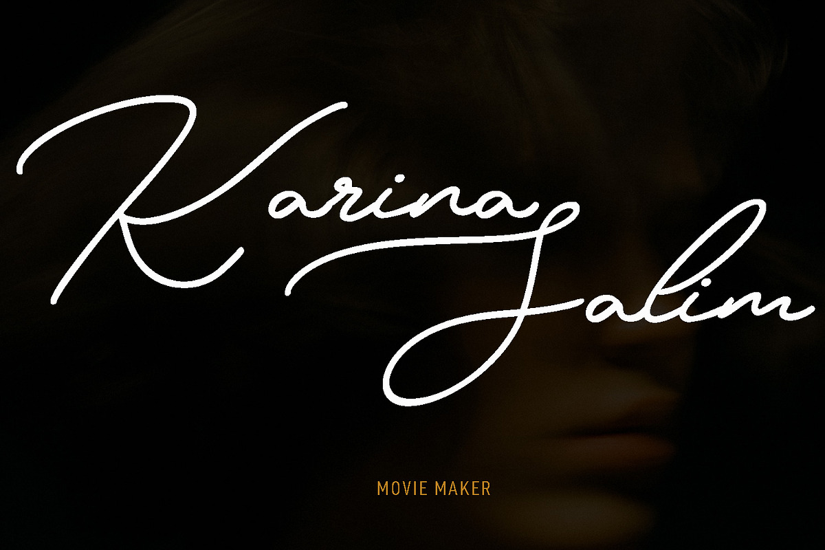 Olds Murray Signature Script Font, a Script Font by Maulana Creative (Photo 8 of 10)