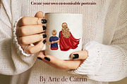 Super Family Clipart, Hero Clipart, a Person Illustration by ArtedeCatrin (Thumbnail 11 of 12)
