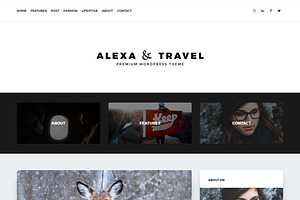 Alexa - Premium WordPress Blog Theme