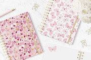 Butterfly vector patterns & clipart, a Pattern Graphic by Inna Moreva (Thumbnail 3 of 5)