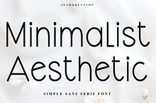 Minimalist Aesthetic