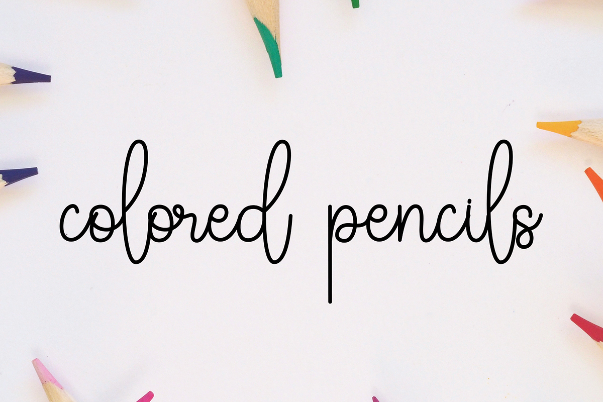 Bookmark, a Handwritten Font by InermediaSTUDIO (Photo 3 of 8)