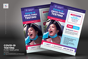 Covid-19 Testing Flyer Templates, a Flyer Template by kinzi21 (Thumbnail 2 of 4)