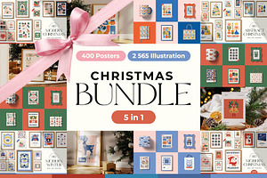 Christmas Bundle, an Object Graphic by Leleka.Store