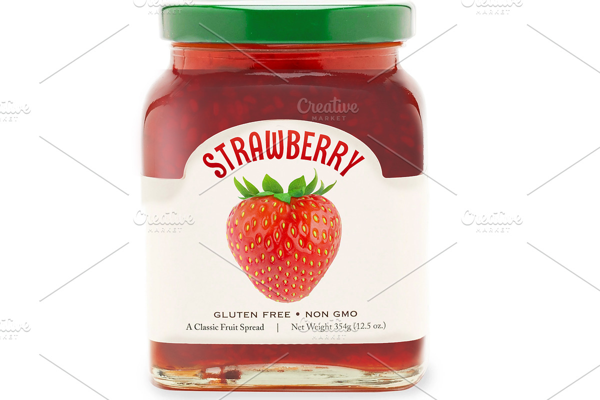 8 cut strawberries, an Object Graphic by Fruits+Veggies (Photo 6 of 6)