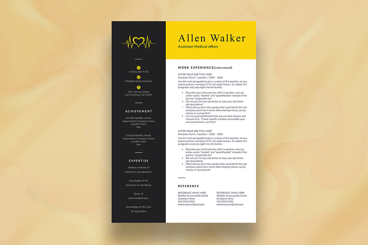 Resume, a Resume Template by DesignDevisers (Photo 3 of 10)