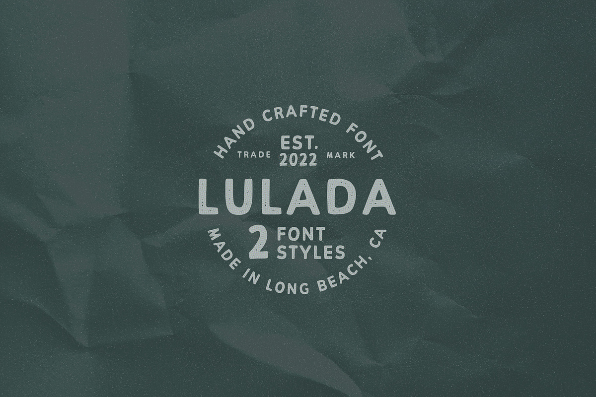 Lulada - Display Font, a Sans Serif Font by Visual Blends (Photo 6 of 9)
