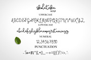 skolateka - handwritten typeface, a Script Font by MrLetters (Thumbnail 9 of 10)