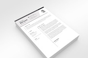 Resume Template, a Resume Template by PicoartBd (Thumbnail 4 of 4)