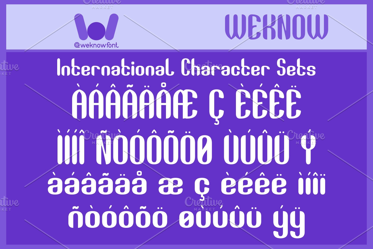 The Processor font, a Font by weknow (Photo 7 of 8)