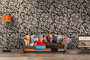 Retro Whimsy Daisy Flower, a Pattern Graphic by AAN Seamless Shop (Thumbnail 3 of 3)