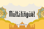 Jahilliah Arabic style font, a Slab Serif Font by Canden Meutuah (Thumbnail 5 of 6)