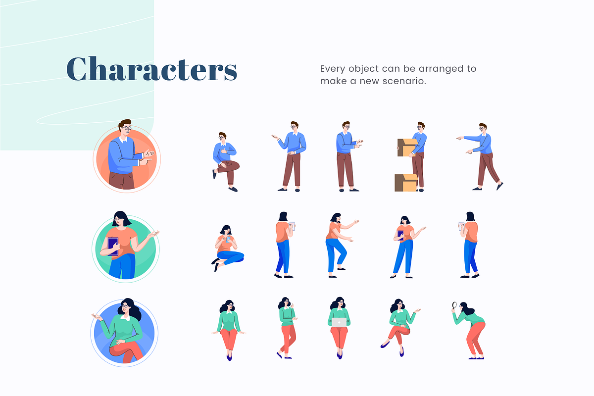 Startup Business Illustration Pack, a Templates & Theme by Graphicdunk (Photo 3 of 7)