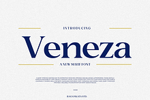 Veneza - Modern Serif Typeface