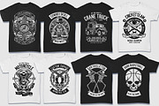 200 Vector Tshirt Designs ( B/W ), an Education Illustration by roach_graphic (Thumbnail 8 of 27)