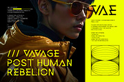 Vavage – Futuristic Display Font, a Sans Serif Font by Vadovastd (Thumbnail 6 of 7)
