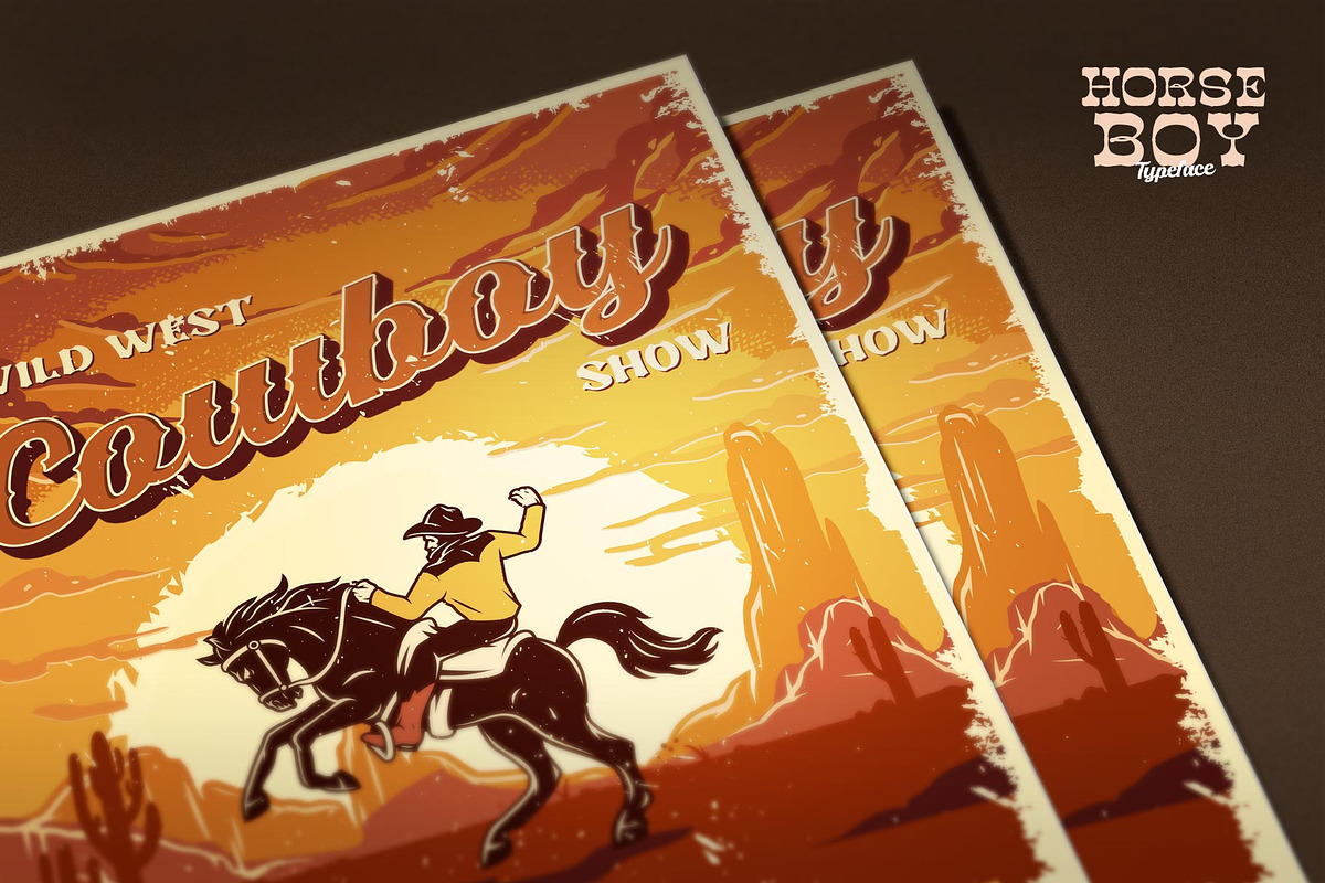 Horse Boy Typeface, a Serif Font by alit design (Photo 13 of 18)
