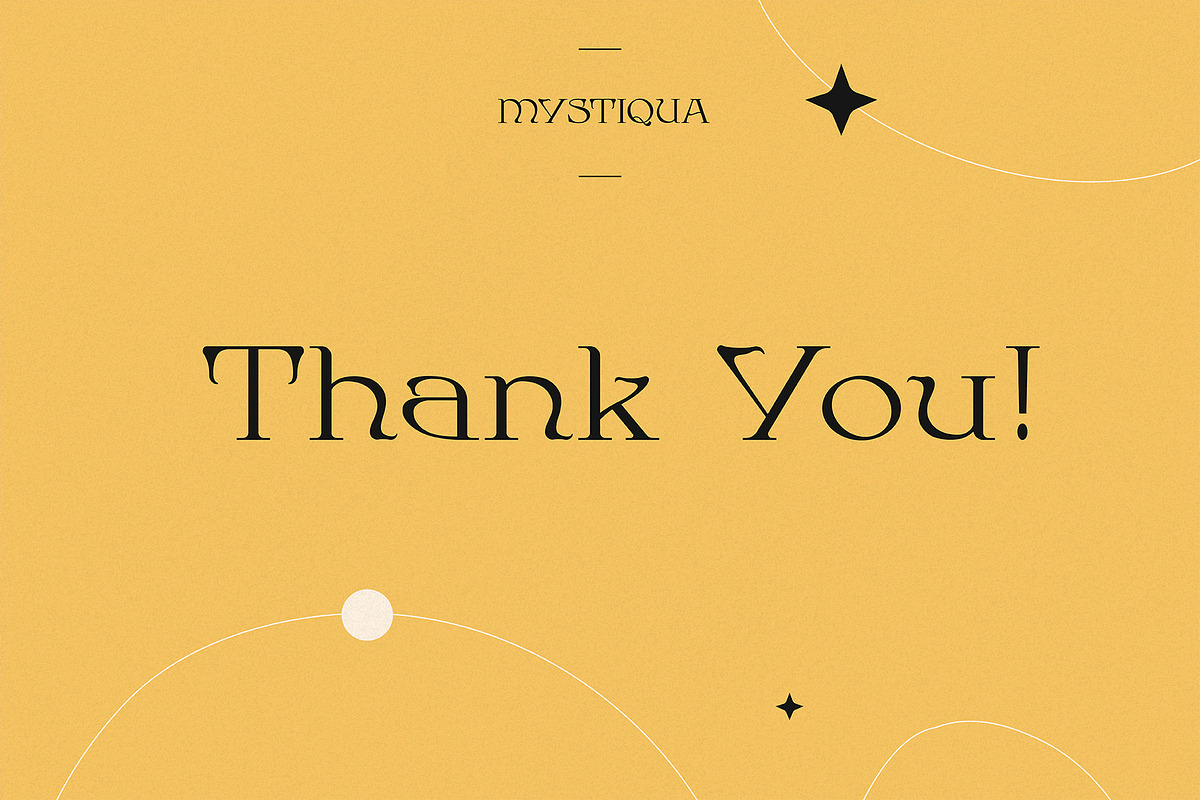 Mystiqua - Art Nouveau Inspired Type, a Serif Font by HipFonts (Photo 11 of 11)