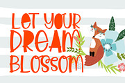 Little Foxie - Two Styles Font, a Font by Dm Studio (Thumbnail 2 of 6)