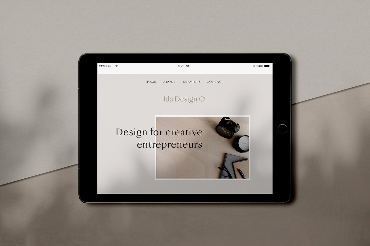 Ida - iPad Mockup Scene Creator, an iPad Mockup by Moyo Studio (Photo 7 of 16)