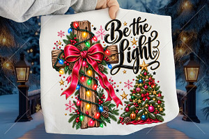 Be the Light Matthew Christmas PNG, a Seasonal Illustration by Canvas Craft