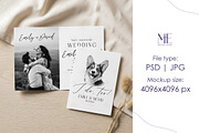 Folded Card Mockup Program Booklet, an Advertising Mockup by Mie Mockup Studio (Thumbnail 6 of 7)