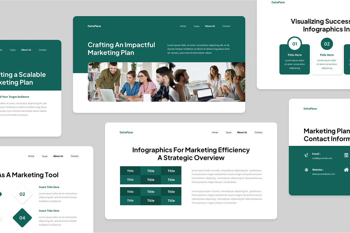 Marketing Plan Google Slides, a Presentation Template by Annora Studio (Photo 4 of 5)