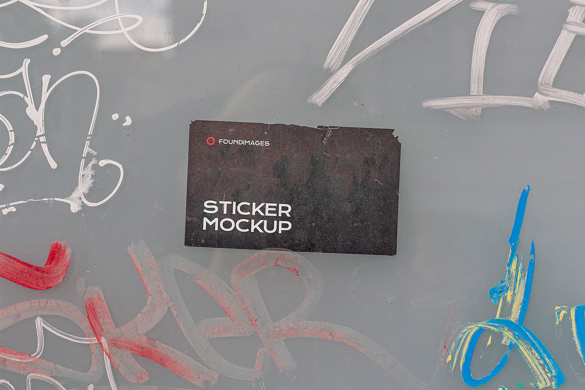 47 sticker mockup bundle vol 2, a Product Mockup by FoundImages (Photo 17 of 50)
