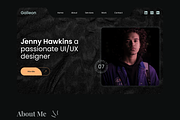 Galleon Personal Portfolio Template, an UI Kit Template by ReformedTech (Thumbnail 3 of 9)