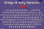 Strange of story, a Font by Bramcreative (Thumbnail 9 of 12)