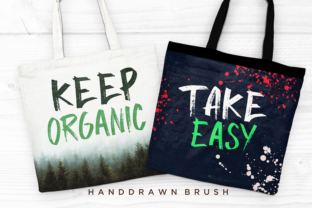 Halowyne Brush Business Font preview 5