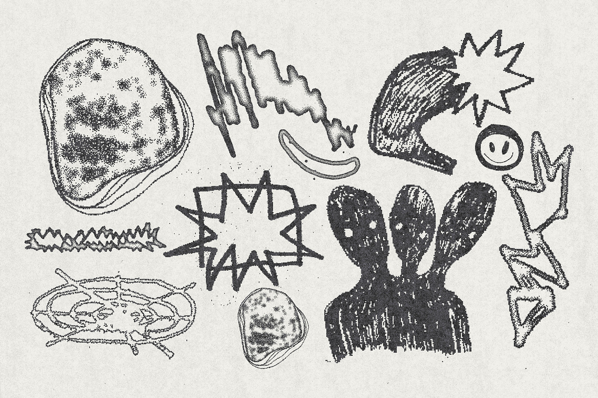 120 Acidrawl Graphic Pack, a Graphic by Vanzyst (Photo 2 of 13)