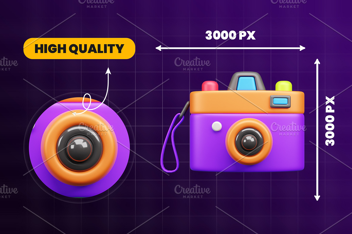 Electronic Appliance 3d Icon Pack, an Object 3D Model by Ui Stock (Photo 4 of 6)