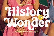 History Wonder Modern Retro Serif