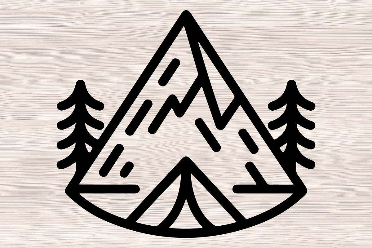 20 Trail Explorer Adventure Logo Set, a Decorative Illustration by Artivon (Photo 3 of 4)