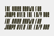 Luminouse Condensed Sans Serif, a Sans Serif Font by Artiveko (Thumbnail 9 of 10)